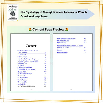 【Ready Stock】The Psychology of Money: Timeless lessons on wealth, greed, and happiness by Morgan Housel